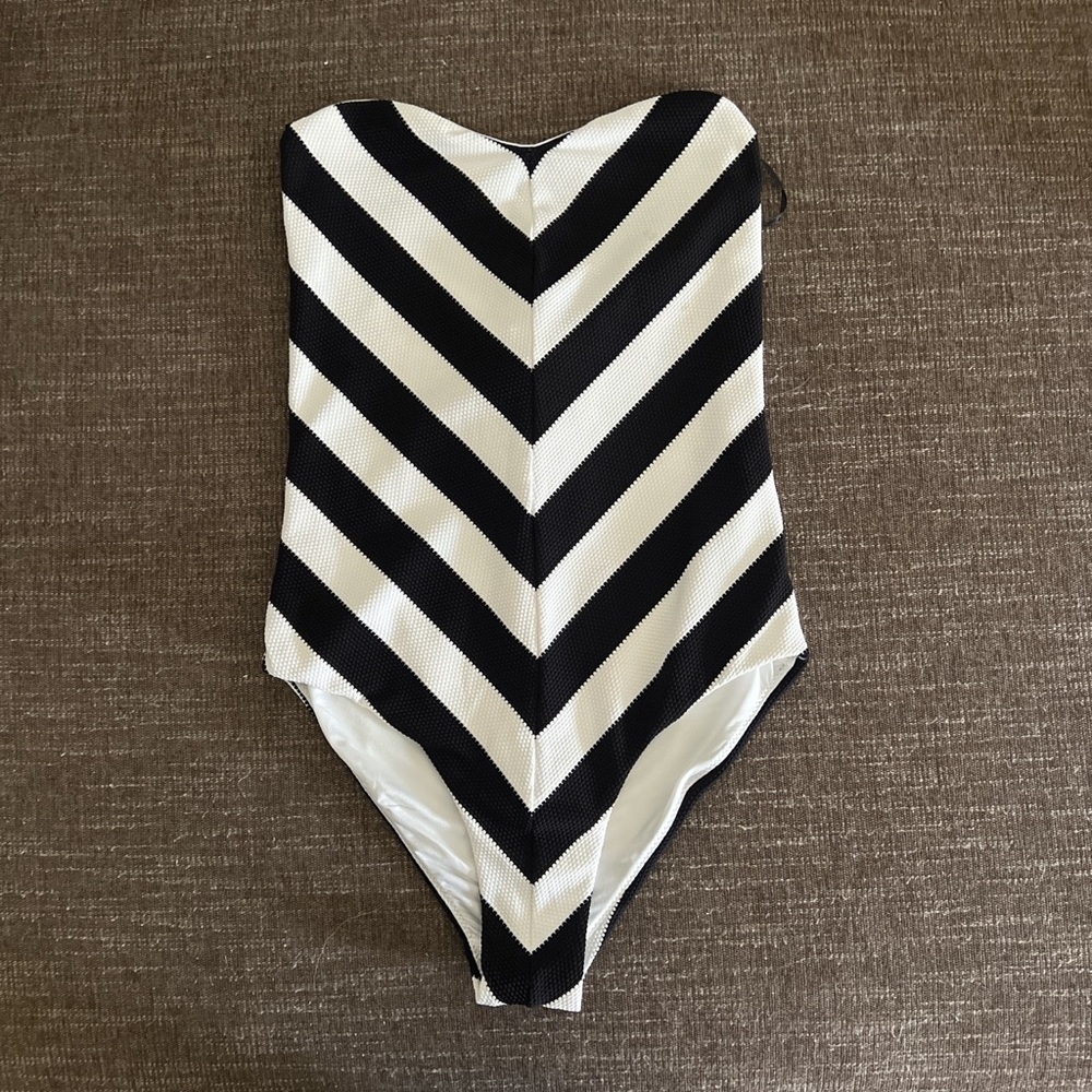 Zara STRIPED BARBIE™ MATTEL SWIMSUIT Size S